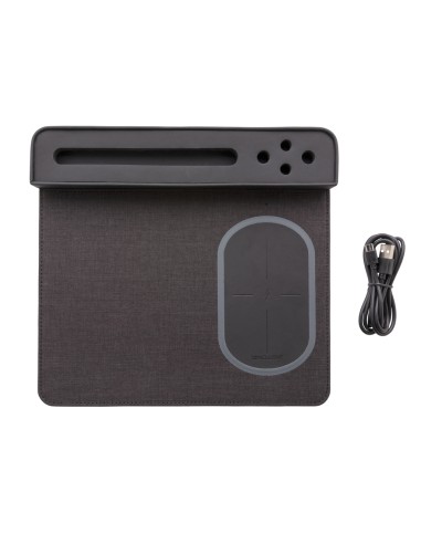 Tappetino mouse Air con ricarica wireless 5W e USB