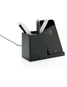 Caricatore wireless 10W Ontario in plastica riciclata RCS