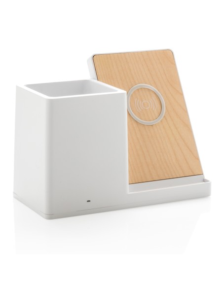 Caricatore wireless 10W Ontario in plastica riciclata RCS