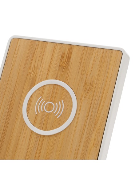 Supporto con ricarica 10W Ontario in plastica riciclata RCS