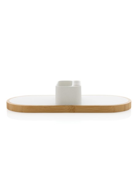 Caricatore dual wireless 10W Ontario plastica riciclata RCS