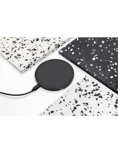 Caricatore RCS wireless 10W in plastica riciclata