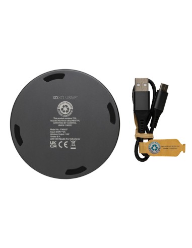 Caricatore wireless 10W in alluminio RCS Terra