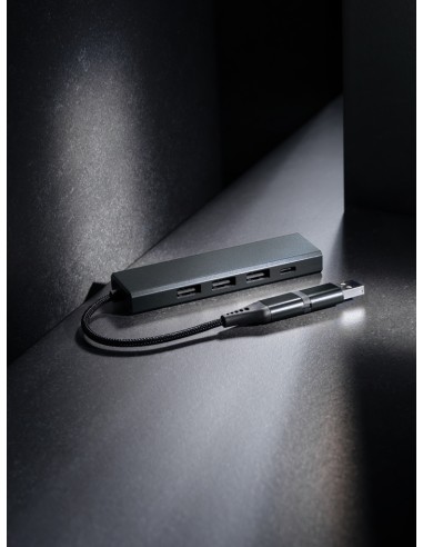 Hub 3 porte USB in alluminio RCS Terra