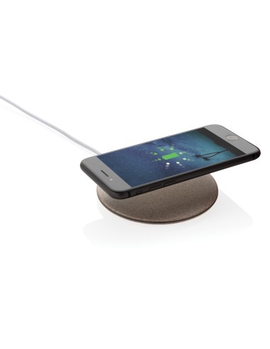 Caricatore wireless 5W in fibra di grano