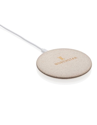 Caricatore wireless 5W in fibra di grano