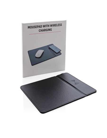 Tappetino mouse con ricarica wireless 5W