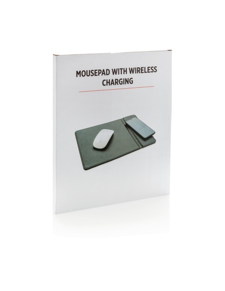 Tappetino mouse con ricarica wireless 5W