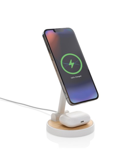 Supporto 2in1 ricarica magnetica Ontario in rPlastica RCS