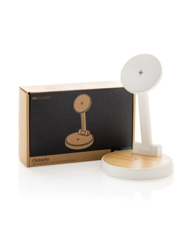 Supporto 2in1 ricarica magnetica Ontario in rPlastica RCS