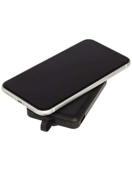 Power bank wireless Kano da 5000 mAh con cavo 3 in 1