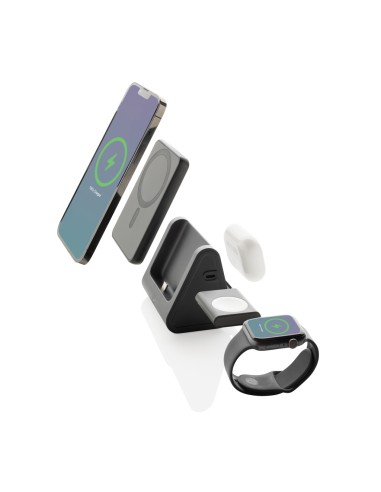 Caricatore 3in1 con powerbank Powerbase in rPlastica RCS