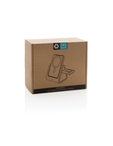 Caricatore 3in1 con powerbank Powerbase in rPlastica RCS