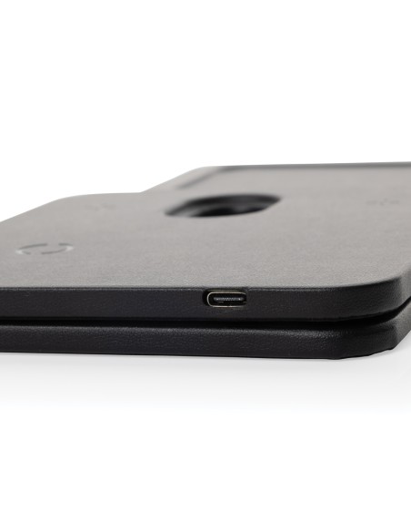 Base di ricarica wireless 3 in 1 Swiss Peak in rPU RCS