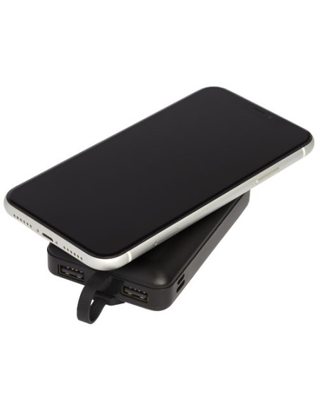 Power bank wireless Kano da 10,000 mAh con cavo 3 in 1