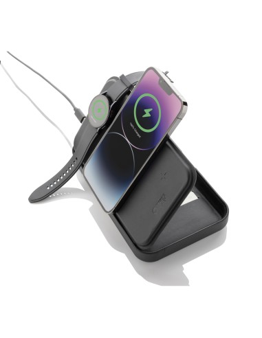 Custodia da viaggio Swiss Peak con caricatore 3in1 rPU RCS