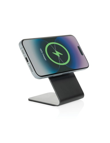 Supporto magnetico Terra con ricarica 15W in rAlluminio
