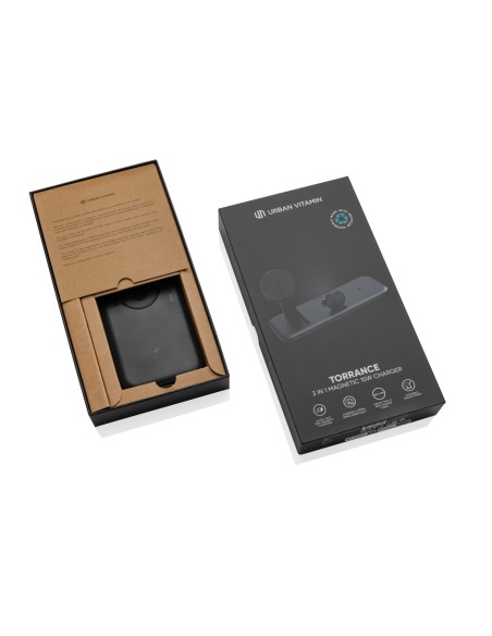 Caricatore magnetico 15W 3 in 1 Urban Vitamin Torrance RCS