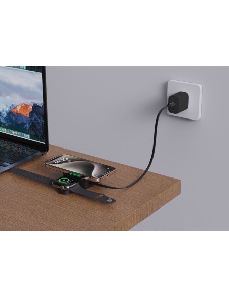 Caricatore wireless magnetico 2in1 15W Urban Vitamin Goleta