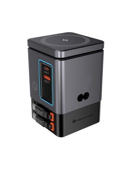 Caricatore GaN 105W cavo retrattile Urban Vitamin Sacramento