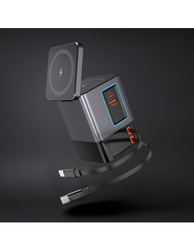 Caricatore GaN 105W cavo retrattile Urban Vitamin Sacramento