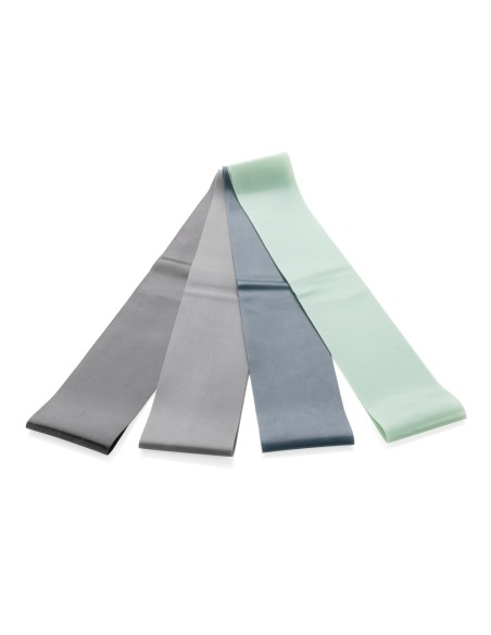 4 bande elastiche fitness in custodia