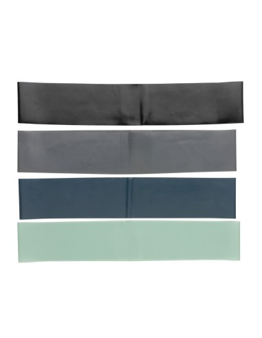 4 bande elastiche fitness in custodia