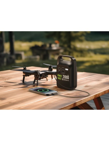 Stazione di ricarica 21000 mAh Power Vault in rPlastica RCS