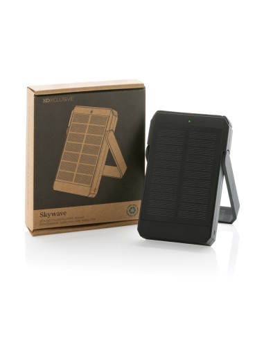 Powerbank solare 5000 mAh Skywave in plastica riciclata RCS