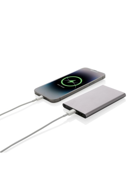 Powerbank da 4000 mAh in pla/alu riciclati RCS con Type-C