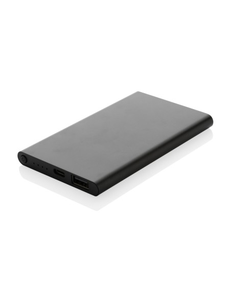 Powerbank da 4000 mAh in pla/alu riciclati RCS con Type-C