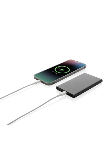 Powerbank da 4000 mAh in pla/alu riciclati RCS con Type-C