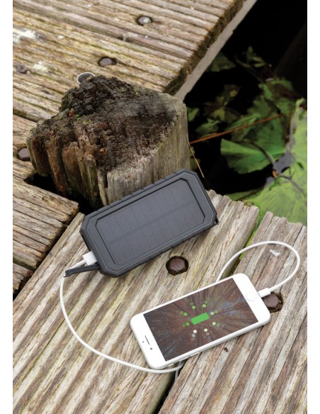 Powerbank solare 10.000 mAh 10W in plastica RCS