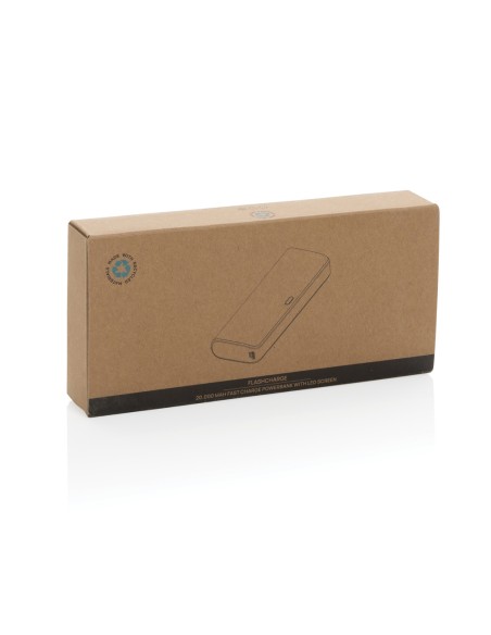 Powerbank 20.000 mAh FlashCharge in rPlastica