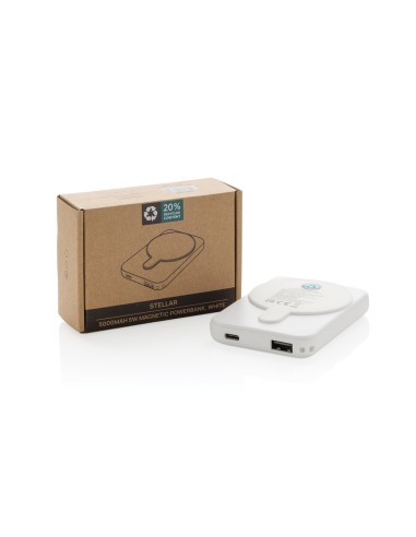 Powerbank magnetica Stellar 5000 mAh 5W in rABS RCS