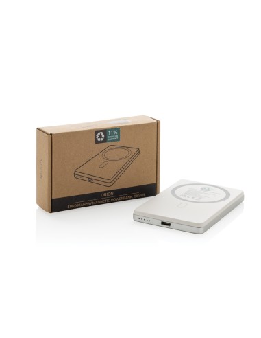Powerbank magnetica Orion 5000 mAh 5W rAlluminio RCS