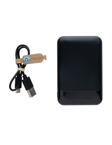 Powerbank da 5.000 mAh in plastica riciclata RCS
