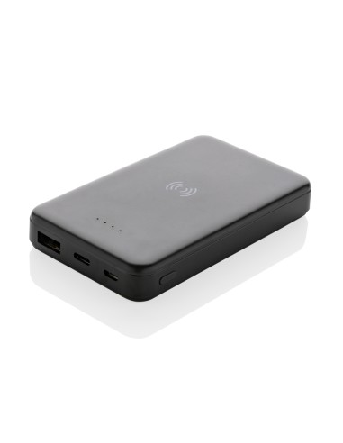 Powerbank wireless 5W da 5.000 mAh in plastica riciclata RCS