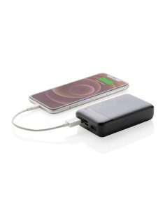 Powerbank da 10.000 mAh in plastica riciclata RCS