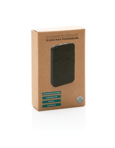 Powerbank da 10.000 mAh in plastica riciclata RCS