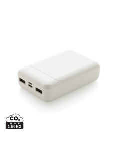 Powerbank da 10.000 mAh in plastica riciclata RCS
