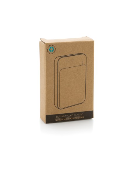 Powerbank da 10.000 mAh in plastica riciclata RCS