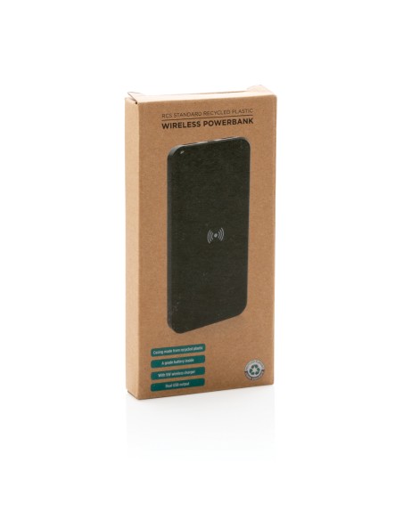 Powerbank wireless in plastica riciclata RCS
