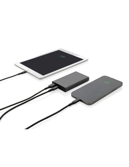 Powerbank Terra da 5000 mAh in alluminio riciclato