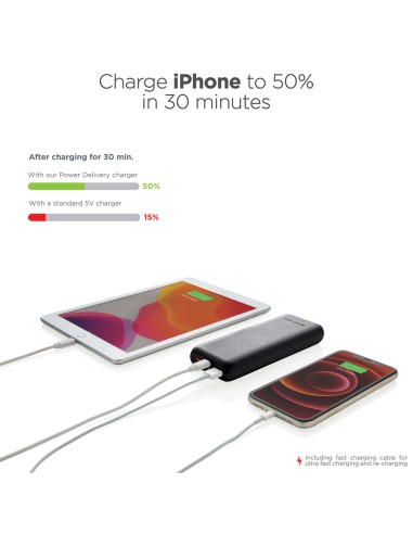 Powerbank 20.000mAh con PD Urban Vitamin Pasadena