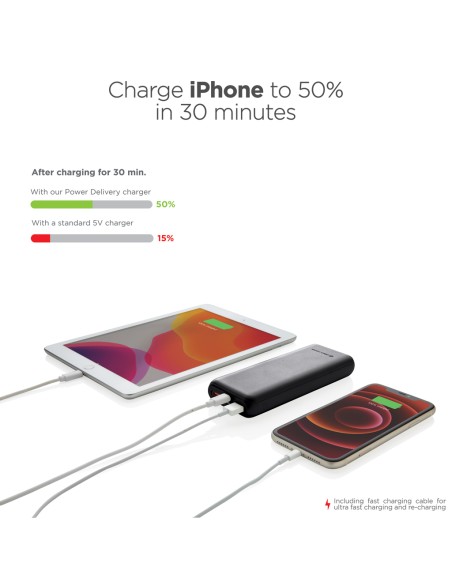 Powerbank 20.000mAh con PD Urban Vitamin Pasadena