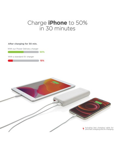 Powerbank 20.000mAh con PD Urban Vitamin Pasadena