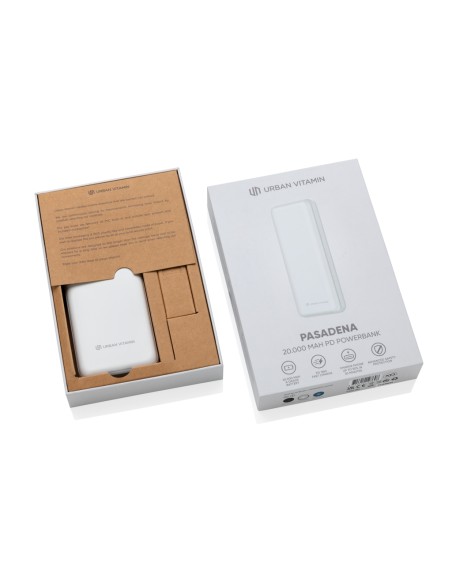 Powerbank 20.000mAh con PD Urban Vitamin Pasadena