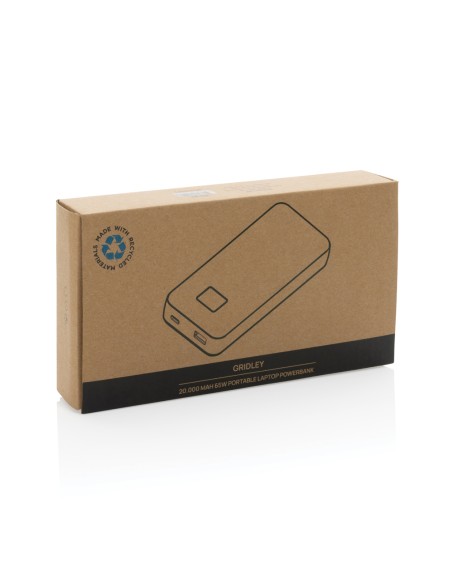 Powerbank da 20000mAh 65W Gridlay per PC