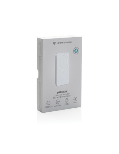 Powerbank Urban Vitamin Burbank 3000 mah pla/alu riciclati
